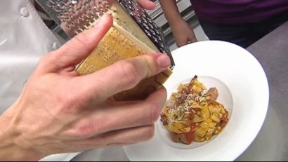Nonna's Fettucine with Italian Sausage