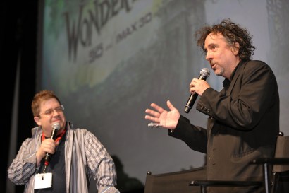 Director Tim Burton said the passion behind Comic-Con transcends business and anything else.