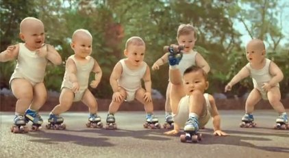 Skating Babies: YouTube Sensation