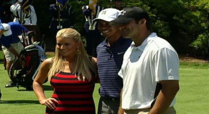 Tiger, Tony Tee Off At Congressional