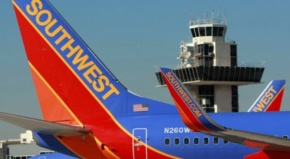 Traffic Surge Stops SWA Free Fall