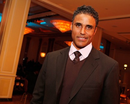 "DWTS" Contender Rick Fox and "Glee" Star Team Up in Horror Flick
