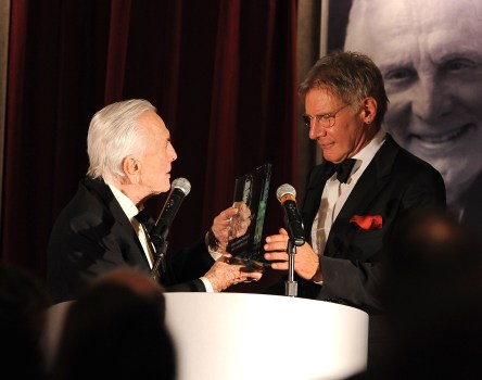As Actor, Icon or Ex-Carpenter, Harrison Ford Collects the Kirk Douglas Award