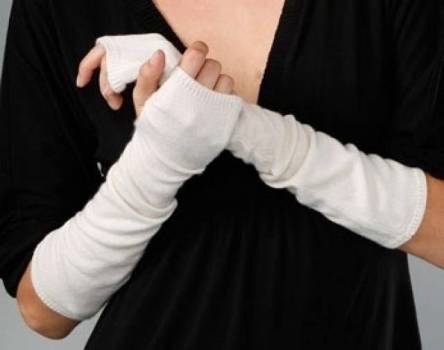 Cashmere Fingerless Gloves