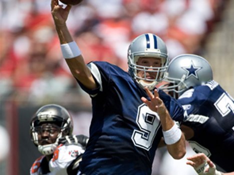 Romo Treats Bucs Like They're Blonde Starlets