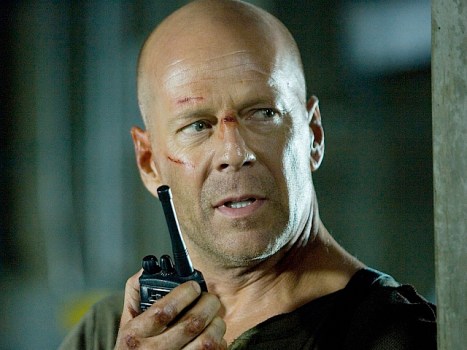 Bruce Willis Playing Older Joseph Gordon-Levitt in Rian Johnson's "Looper"
