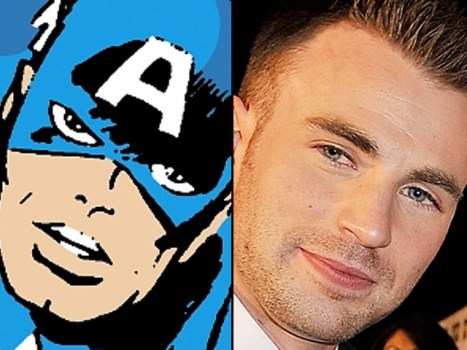 At Long Last, Chris Evans Is "Captain America"