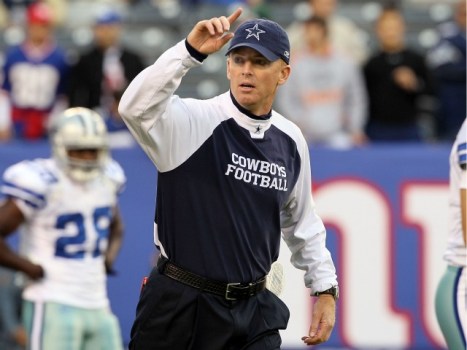 Garrett Takes Cues From Jimmy Johnson