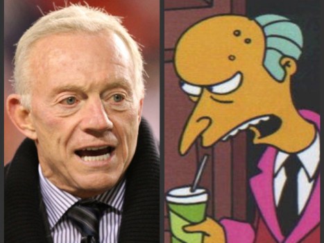 Is Jerry Jones Dallas' Mr. Burns?