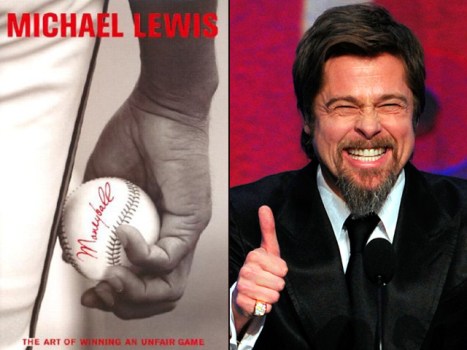  Brad Pitt, "Moneyball" In Full Swing at Oakland Coliseum