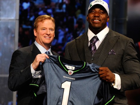 Seahawks Take Texas' Thomas, OSU's Okung