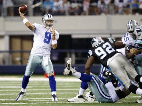Romo Makes the Pass He Couldn't Against the Giants