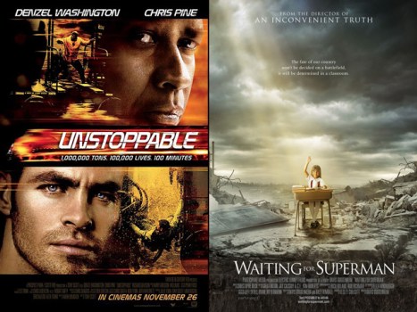 New on Home Video: "Unstoppable," "Waiting for Superman"