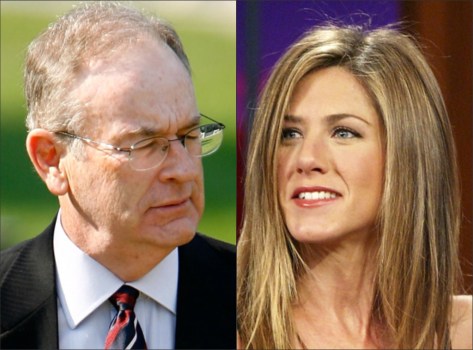 Aniston-O'Reilly Smackdown Gives Big Boost to "The Switch"