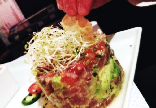 1st Look Bites: Taka Taka's Guacamole Tuna Tataki 