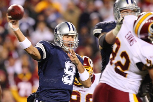 Cowboys Run, Redskins Lead At Half