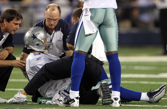 Romo OK With Line, Not That He Has a Choice