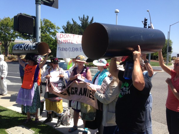 Protest Over XL Pipeline Ads at Facebook HQ