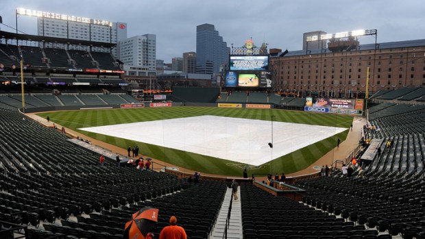 Rangers Rained Out