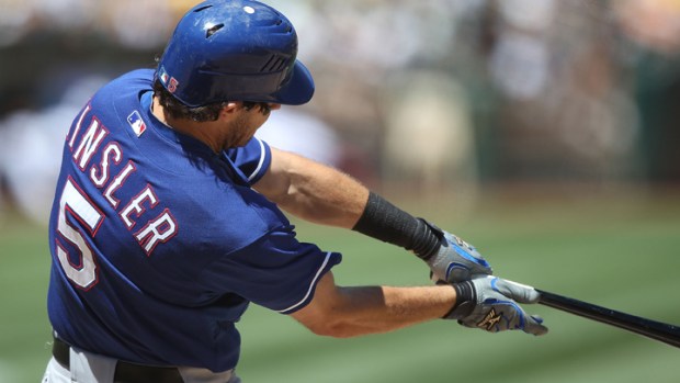 Kinsler Does It At Plate, In Field