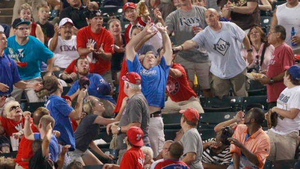 Baseball Etiquette: Balls Into Stands