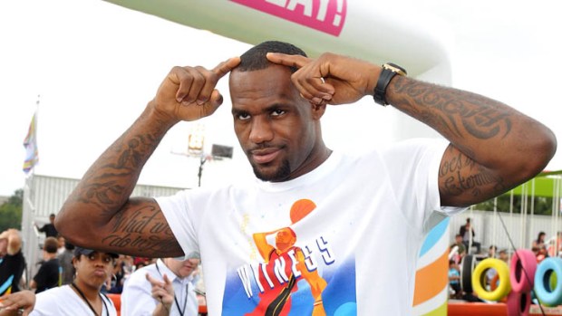 LeBron Still Doing His Cowboys Thing