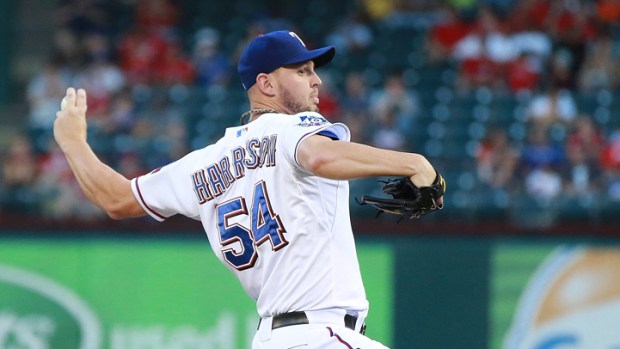 Rangers Victory Is Harrison's 16th Win