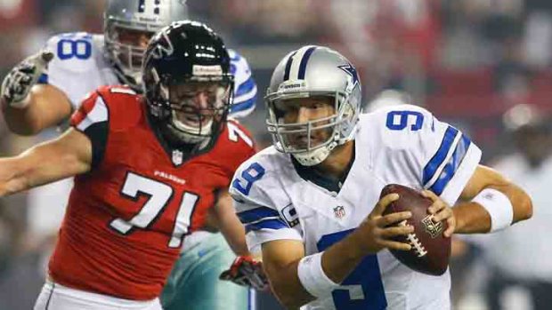 Tony Romo vs Blitz in 2012