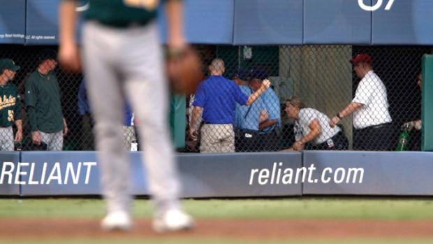 Rangers, A's Devastated by Fan's Death