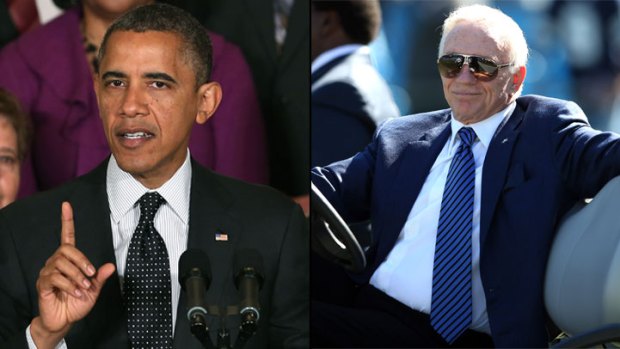 Fan Asks POTUS to Remove Jerry Jones