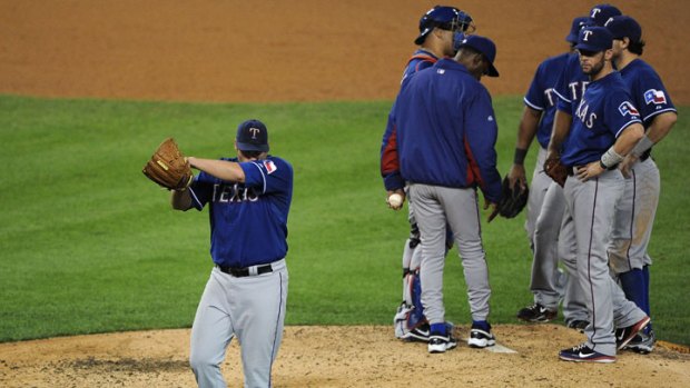 Game 3 Loss Bursts Rangers Pitching Bubble