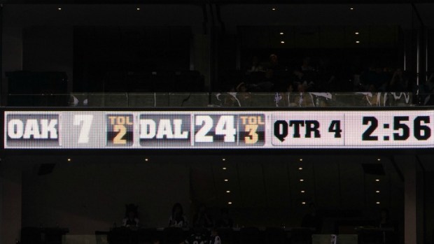 Cowboys to Practice Scoreboard Watching