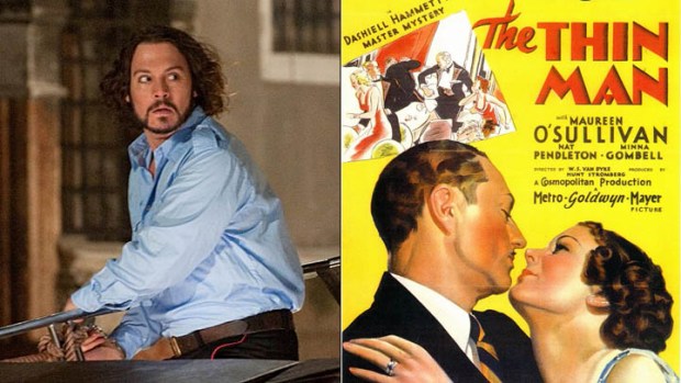 Johnny Depp's "Thin Man" Remake Gets a Writer