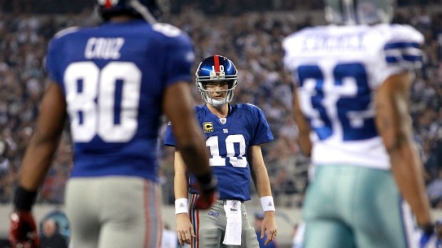 Cowboys Lead Giants At Half, 17-15