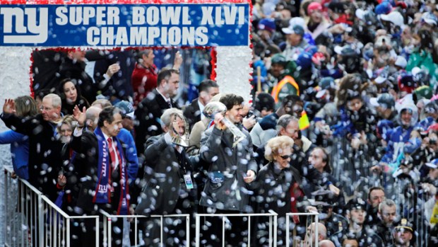 Giants Exec Jabs At Cowboys During Victory Parade