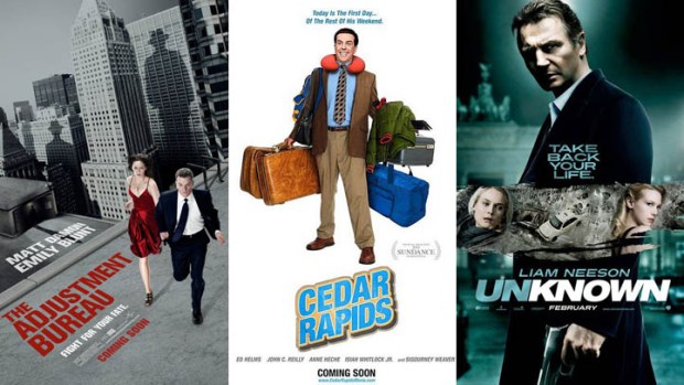 New on Home Video: "Adjustment Bureau," "Cedar Rapids" & "Unknown"