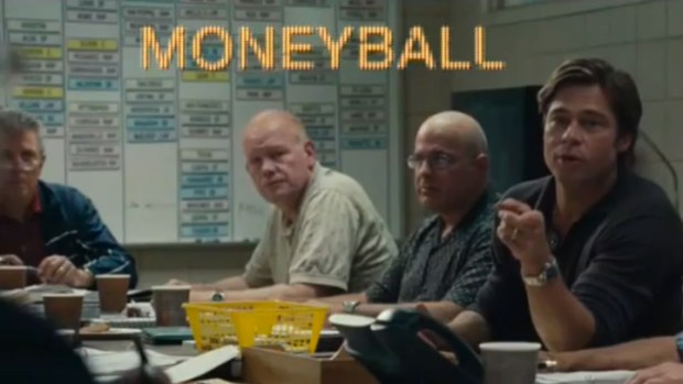 Hey! Lookee Here! Footage of Brad Pitt in "Moneyball"!