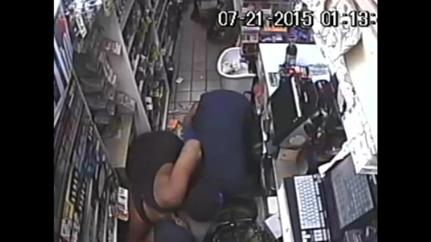 Video Shows Clerk Wrestling Away Gun and Shooting Robber