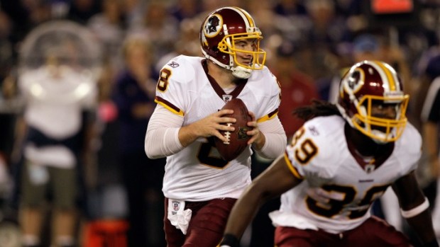 Grossman Named Redskins Starter