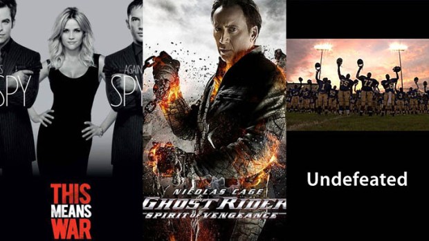 This Week's New Movies: "Ghost Rider" or "This Means War"? Go "Undefeated"