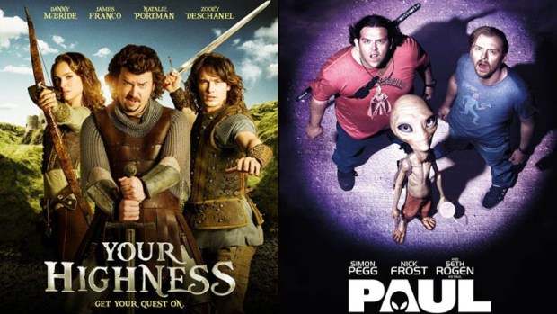 New on Home Video: "Your Highness", "Paul" & More