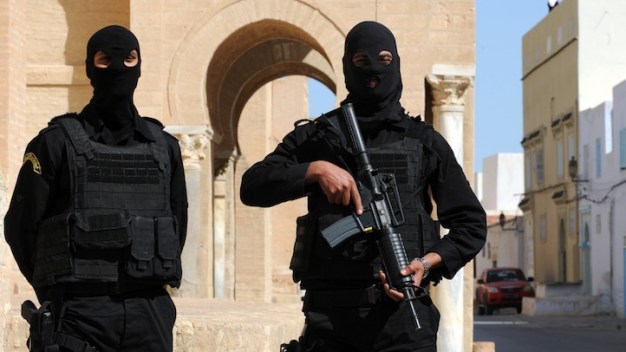 Al Qaeda Supporters Fight with Police in Tunisia