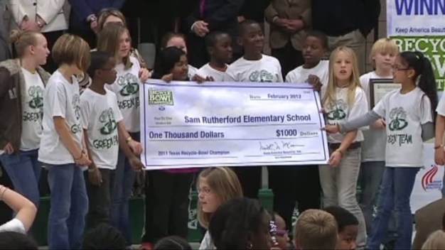 Mesquite School State Champs in Recycling