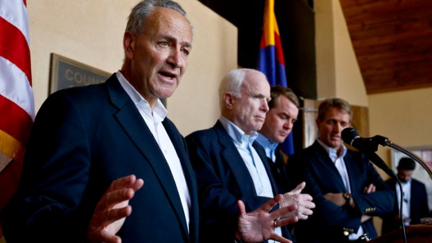 Senators Reach Border Deal, Smoothing Path to Immigration Reform