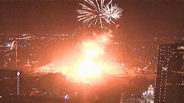 Fort Worth Fireworks Display Explodes