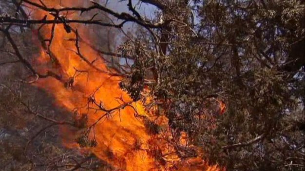 PK Fire Mostly Contained