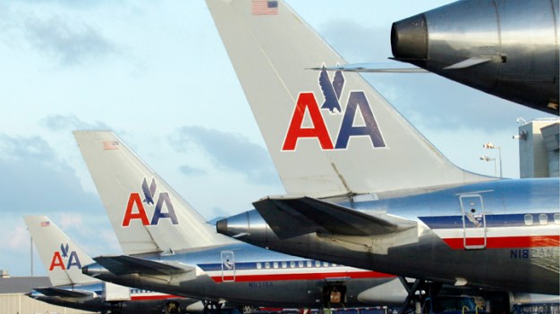 April Traffic Down at American Airlines