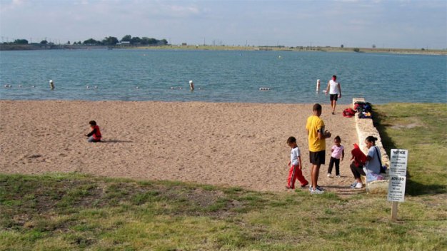 Lake Closed Over Mysterious Barrel