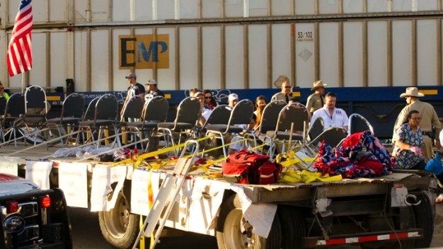 Float Driver Says Train Seemed Still Before Crash