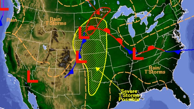 Risk of Tornadoes Threatens Nebraska, Kansas